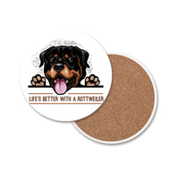 Ceramic Dog Coasters
