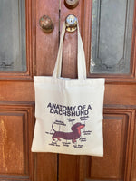 Dachshund tote bags
