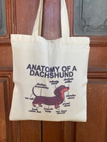 Dachshund tote bags
