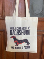 Dachshund tote bags
