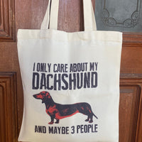 Dachshund tote bags