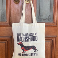 Dachshund tote bags