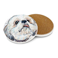 Ceramic Dog Coasters
