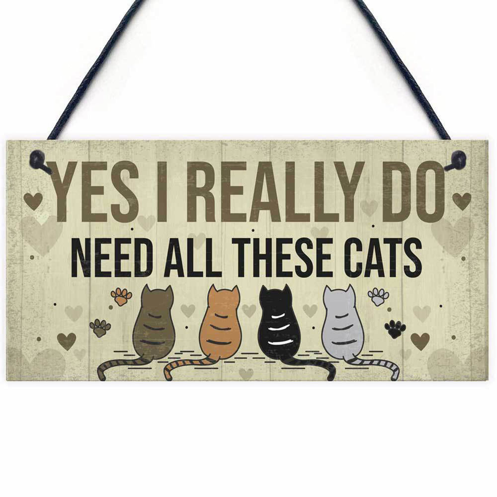 Yes I really do need all these cats