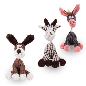 Trio Interactive plush toys- (George, Bethanie & Walter)