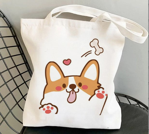 Corgi tote bag (ONLY 1 LEFT)