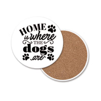 Ceramic Dog Coasters
