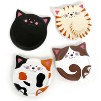 Ceramic Cat Coasters
