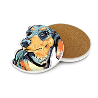 Ceramic Dog Coasters
